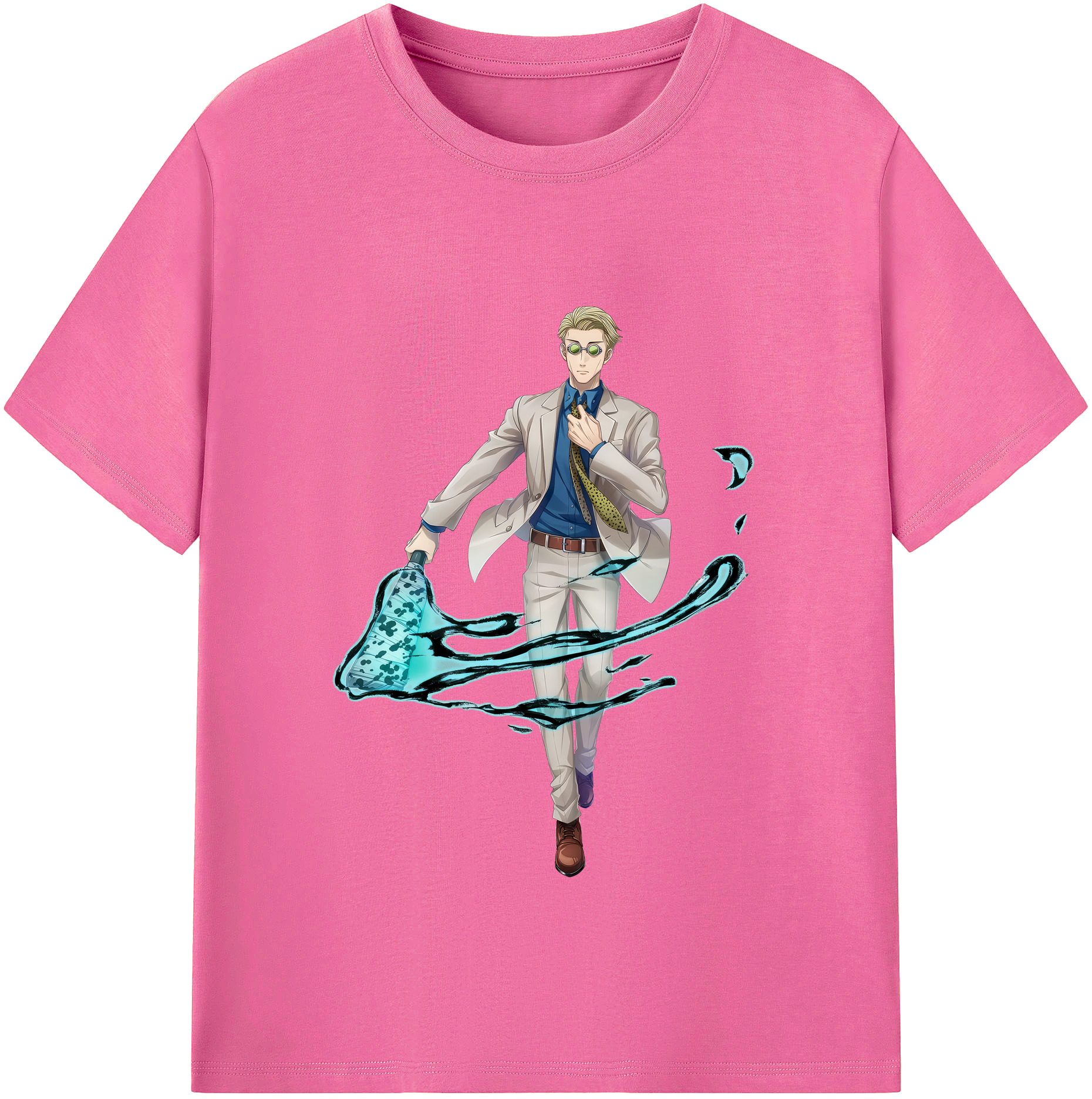 （画像用） 呪術廻戦 Jujutsu Kaisen レディースカジュアルプリントTシャツ（綿100％）